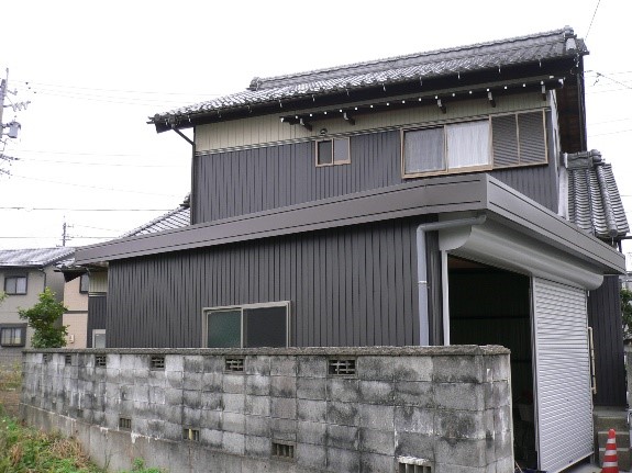 車庫の建て替え