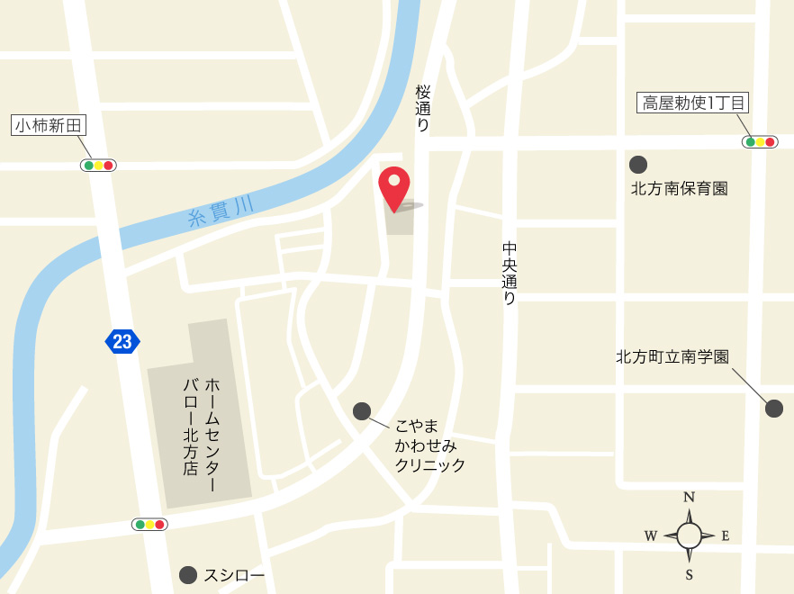 本巣郡北方町高屋清流二丁目建築条件付き土地情報